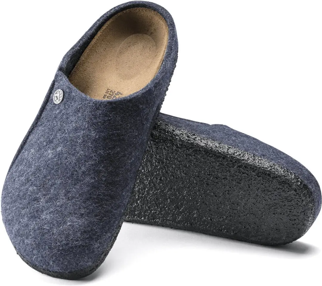 Birkenstock Zermatt Standard WZ Narrow Dames Sloffen - 36 - Dark Blue