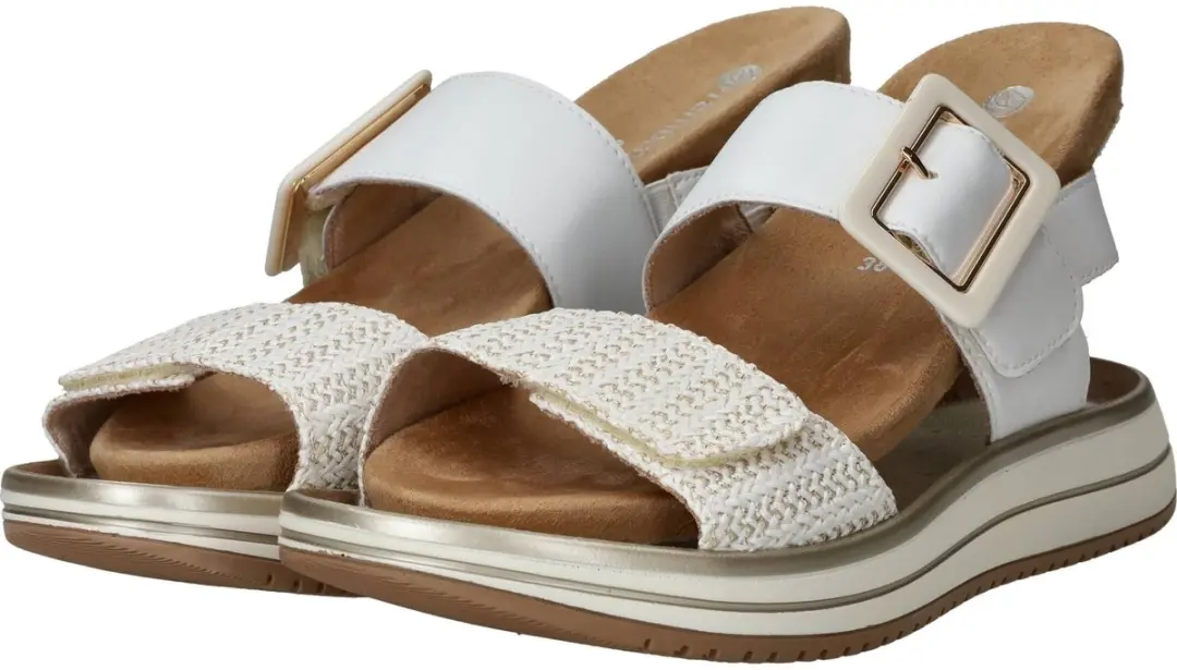 Remonte D1J53-81 Sandalen Dames - Wit - 40 - afbeelding 6 van 6