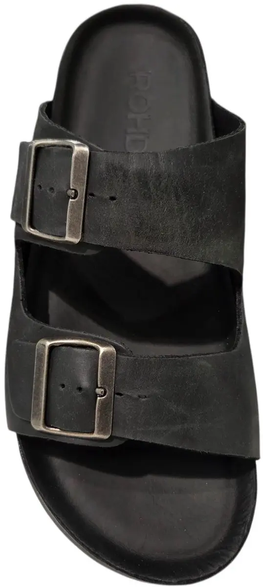 Rohde 6703 90 Slippers - Zwart Leer - 45 - afbeelding 2 van 6