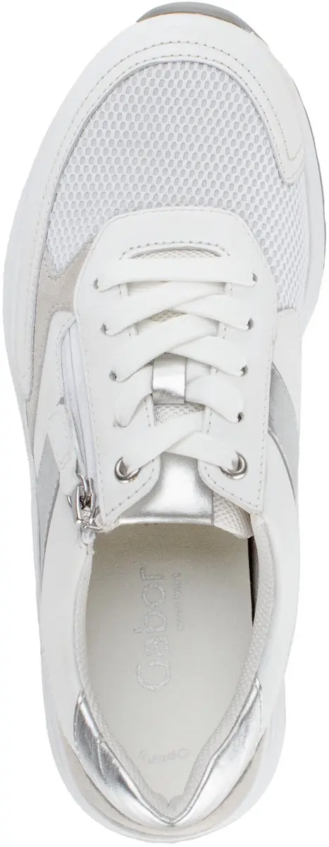 Gabor Dames Sneakers 86.597.50 - Wit - Maat 40 - afbeelding 4 van 6