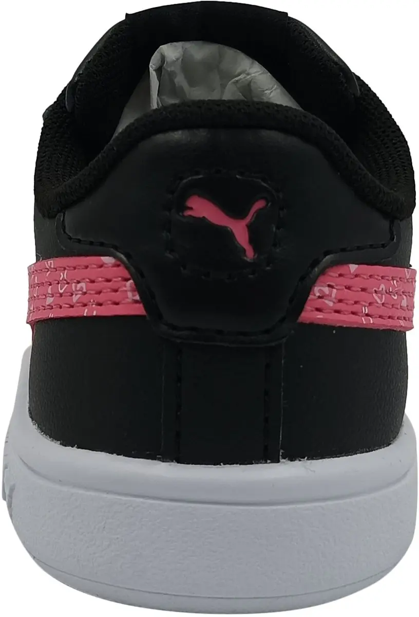 PUMA Smash 3.0 Hearty Vinf Basket - Maat 19 - Zwart/Rood