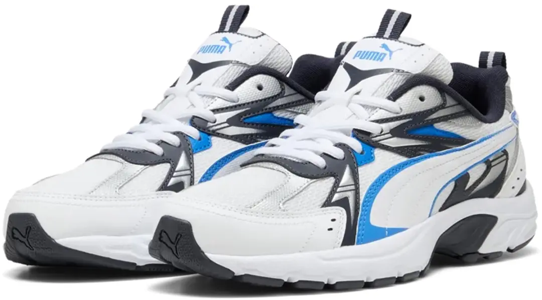 Puma Milenio Tech sportschoenen unisex 402623 16 wit/blauw