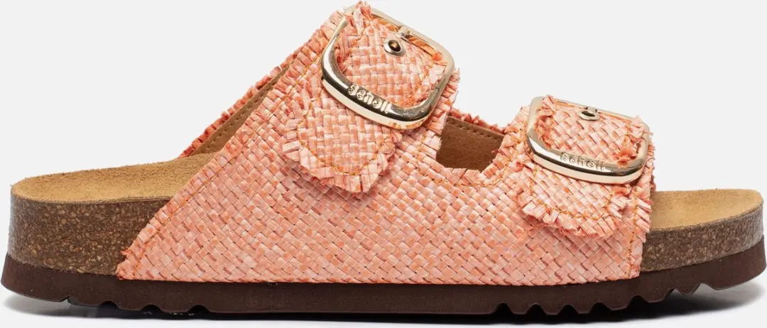 Scholl Noelle Sandalen oranje Textiel