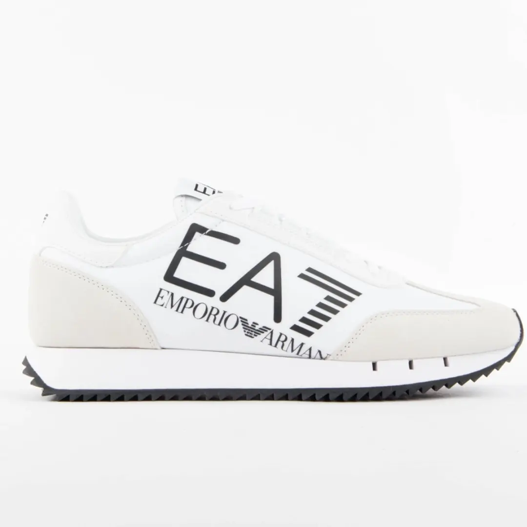 Ea7 Emporio Armani Black&white Vintage Schoenen Wit EU 41 1/3