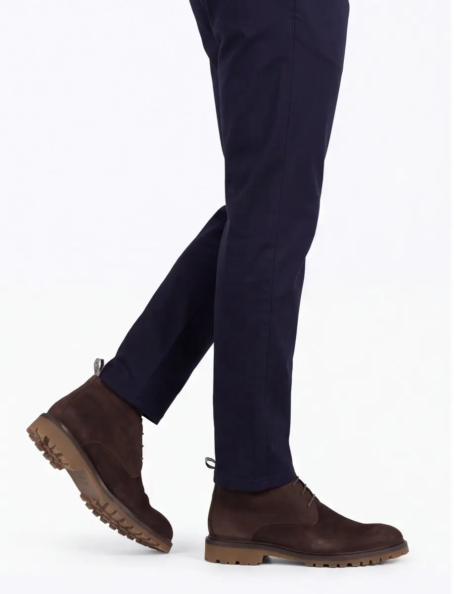 Boots Floris van Bommel bruin suede
