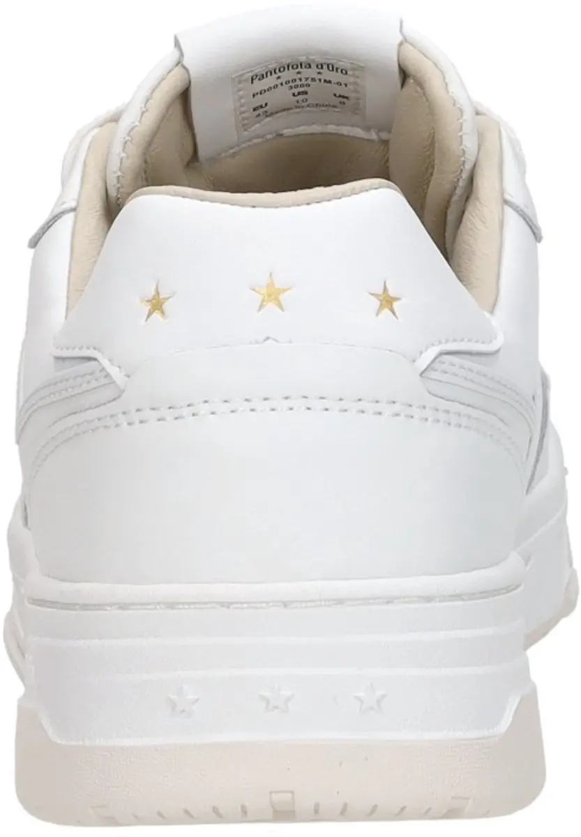 Pantofola D'Oro Delle Sneakers Heren - Leren Sneaker - Wit - Maat 44 - afbeelding 6 van 6