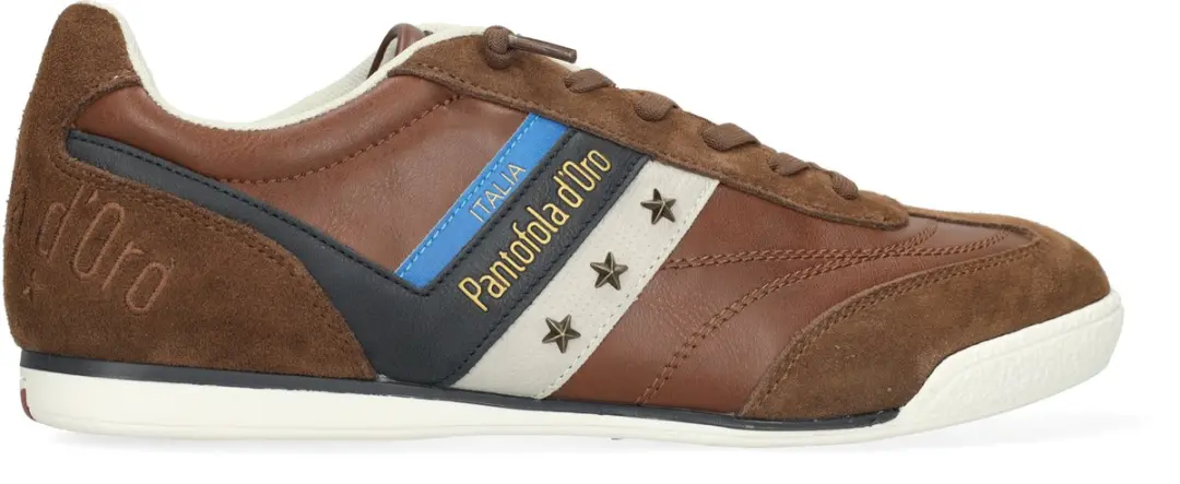 Pantofola d'Oro - Heren Sneakers Vasto - Bruin - Maat 44 - afbeelding 3 van 6