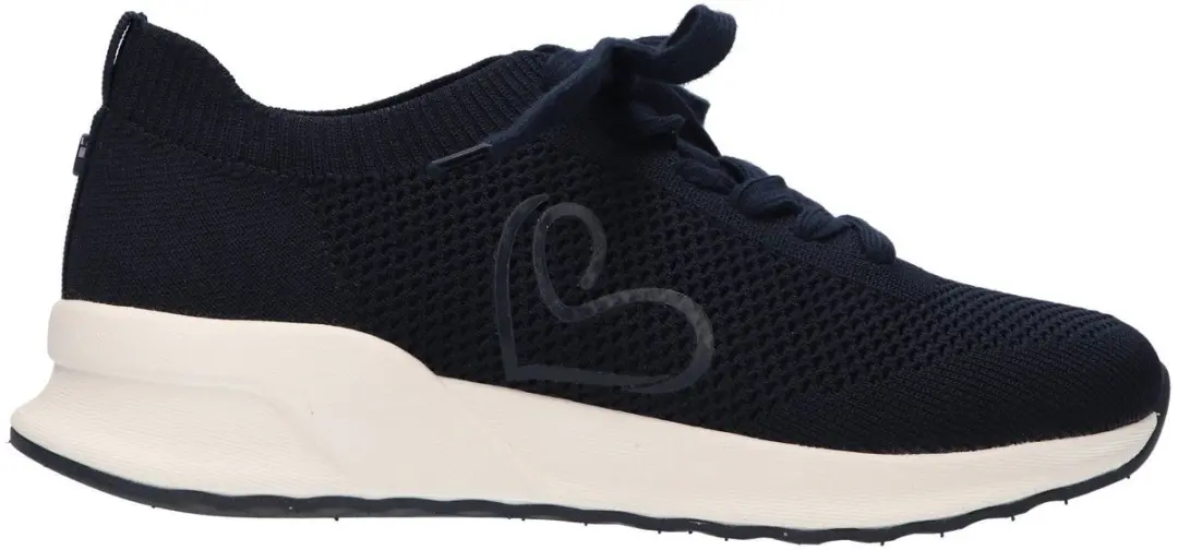 La Strada Sneaker Donker Blauw Textiel