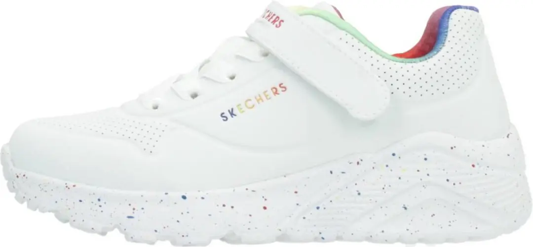 Skechers Uno Lite-Rainbow Meisjes Sneakers - Maat 32 - afbeelding 3 van 6