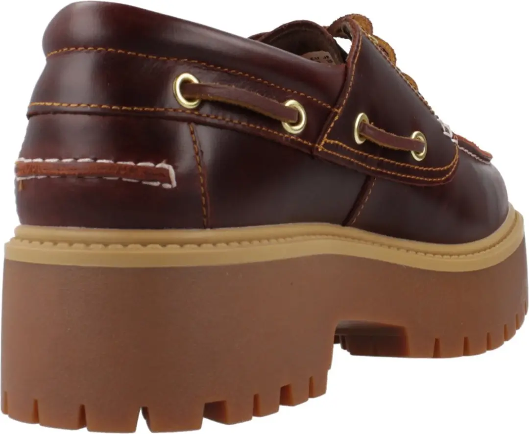 Timberland Stone Street Boat Shoe Dames - Cognac - Maat 41