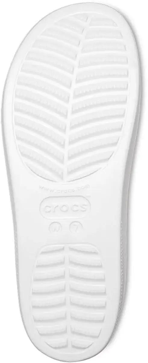 Crocs Classic Platform Dames Klapki Wit EU 39-40