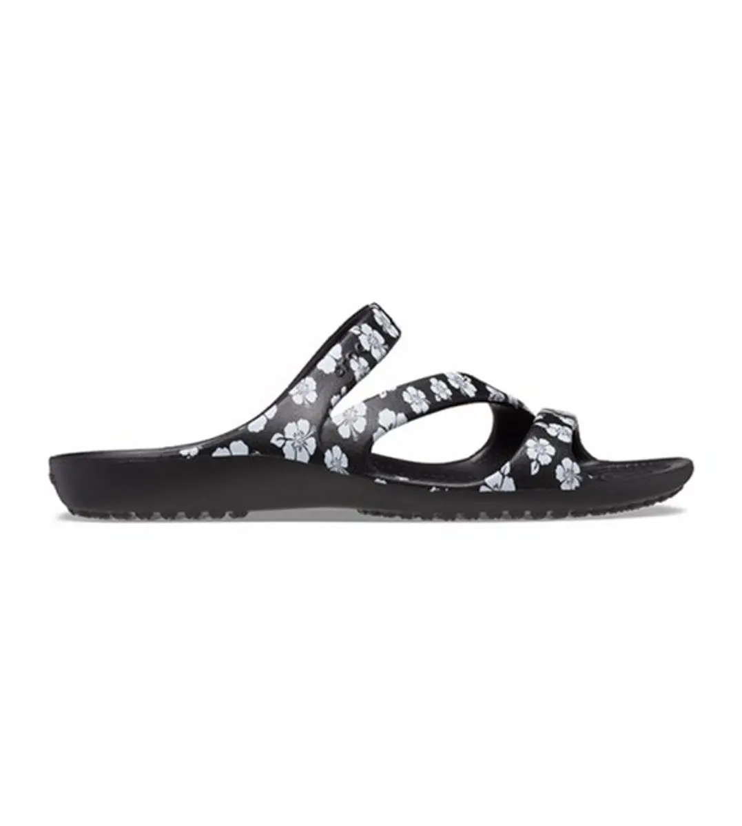 Crocs Kadee ll Heart Print Flip Zwart/Wit Maat 38/39 US W8
