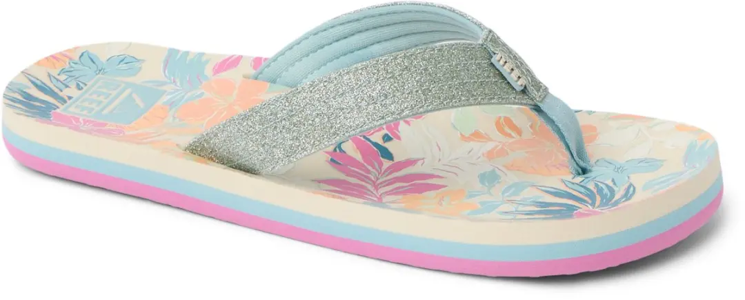 Reef Ahi Tropical Floral Teenslipper 31 - Roze