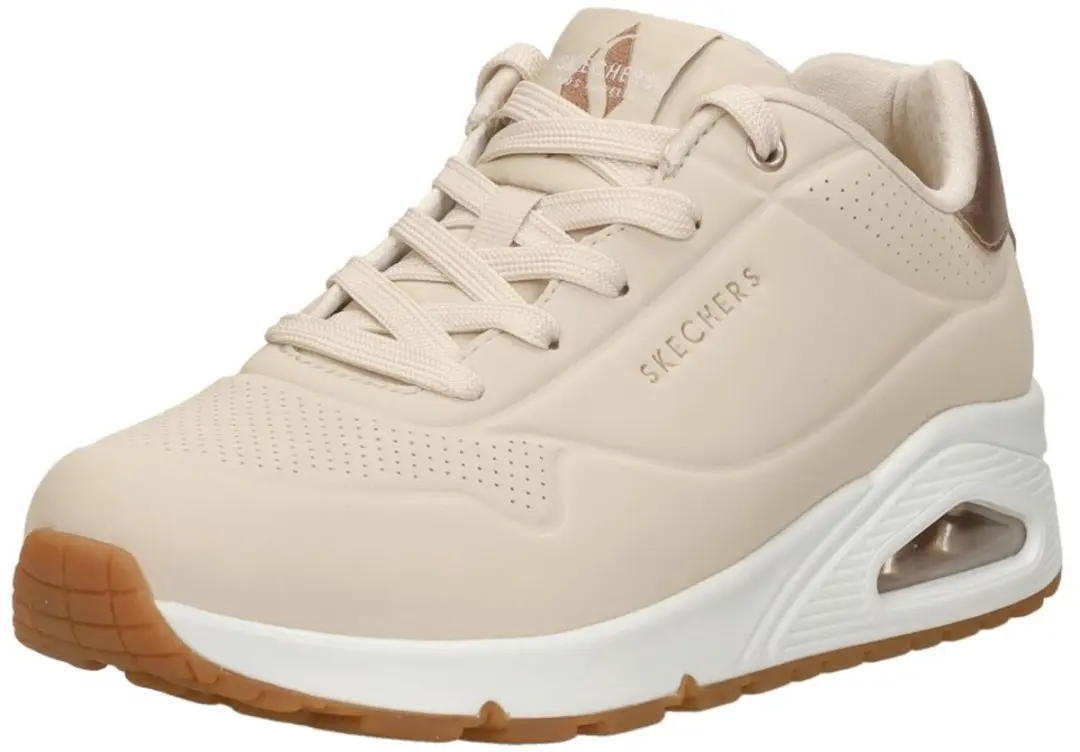 Skechers UNO 101268 Dames Sneakers - Naturel - afbeelding 5 van 6