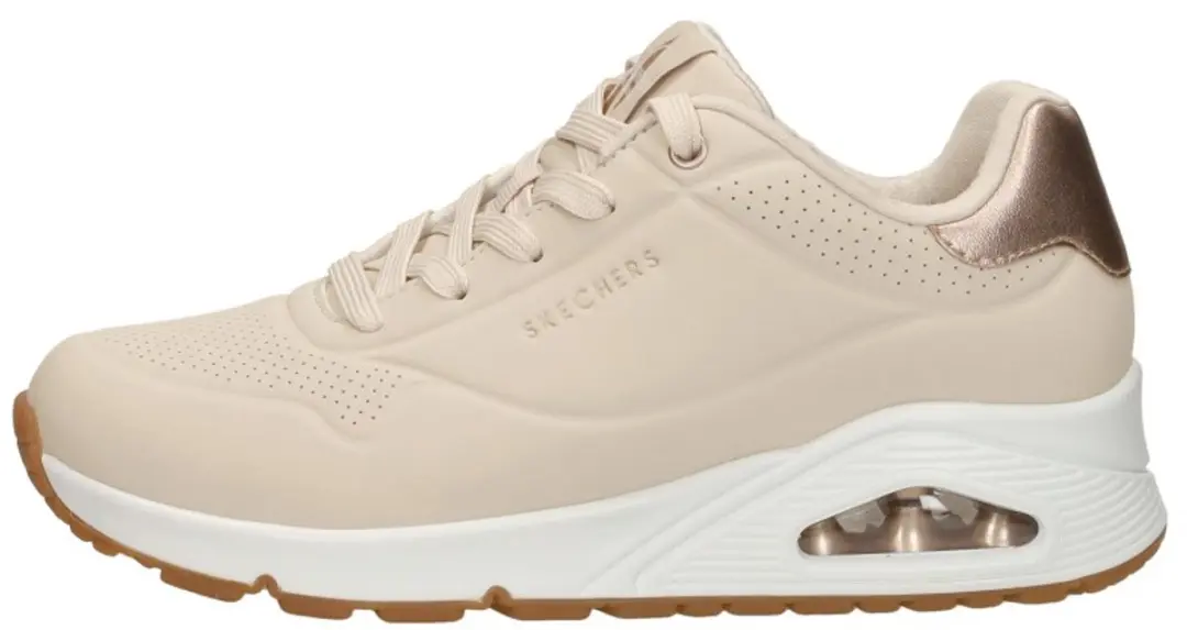 Skechers UNO 101268 Dames Sneakers - Naturel - afbeelding 2 van 6