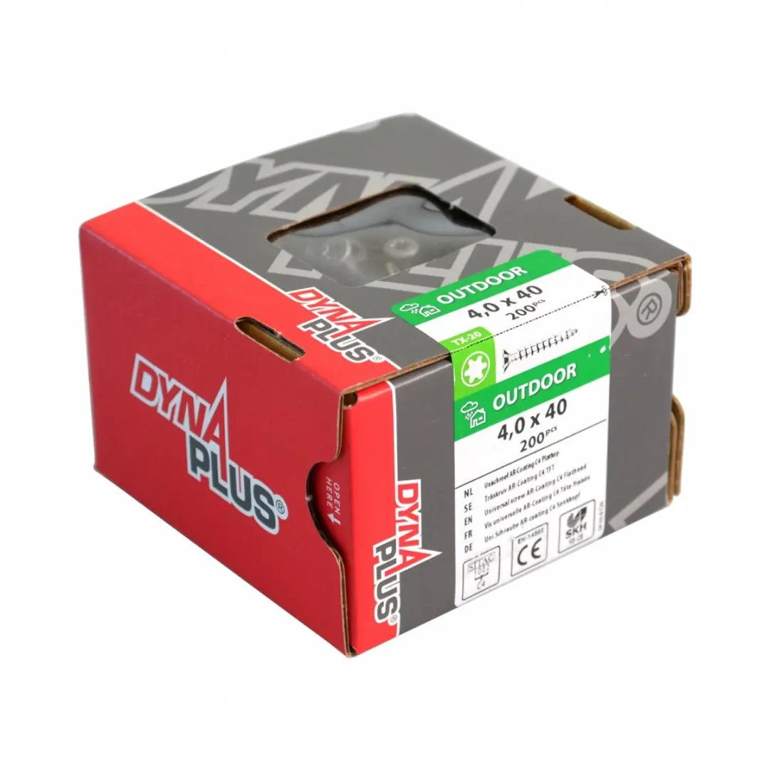 Dynaplus Unischroeven Torx 25 4,5x60mm AR-Coating - 200 Stuks - afbeelding 3 van 6