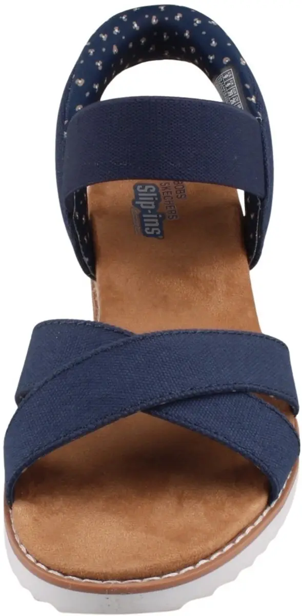Skechers Desert Kiss Golden Lily Dames Sandalen - Navy - afbeelding 3 van 6