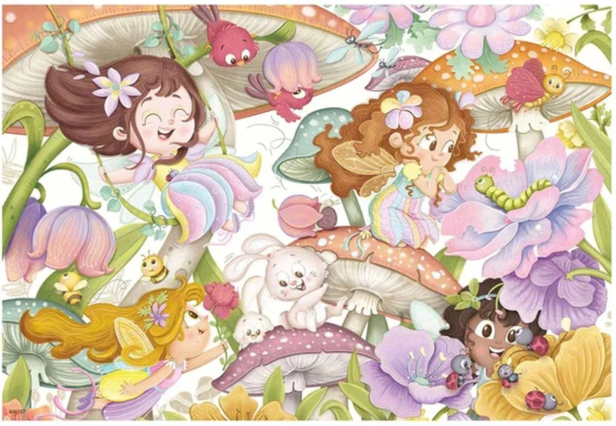 Ravensburger Kleine Feeën en Zeemeerminnen Legpuzzel 24 Stuks - Multicolor