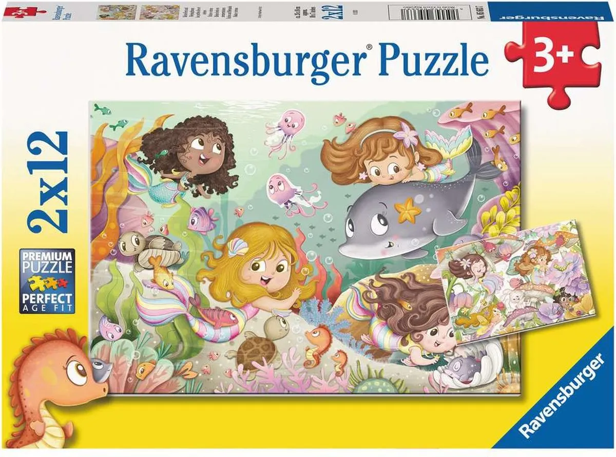 Ravensburger Kleine Feeën en Zeemeerminnen Legpuzzel 24 Stuks