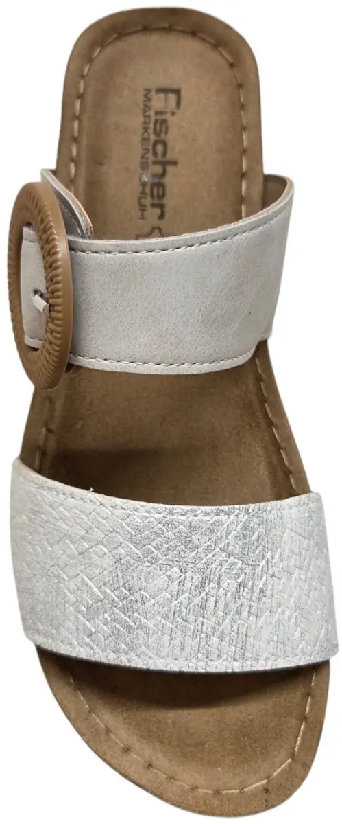 Fischer 556207 Slippers Dames - Zilver - 40 - afbeelding 3 van 5