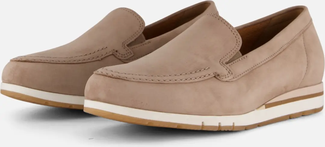 Gabor Instappers beige Nubuck