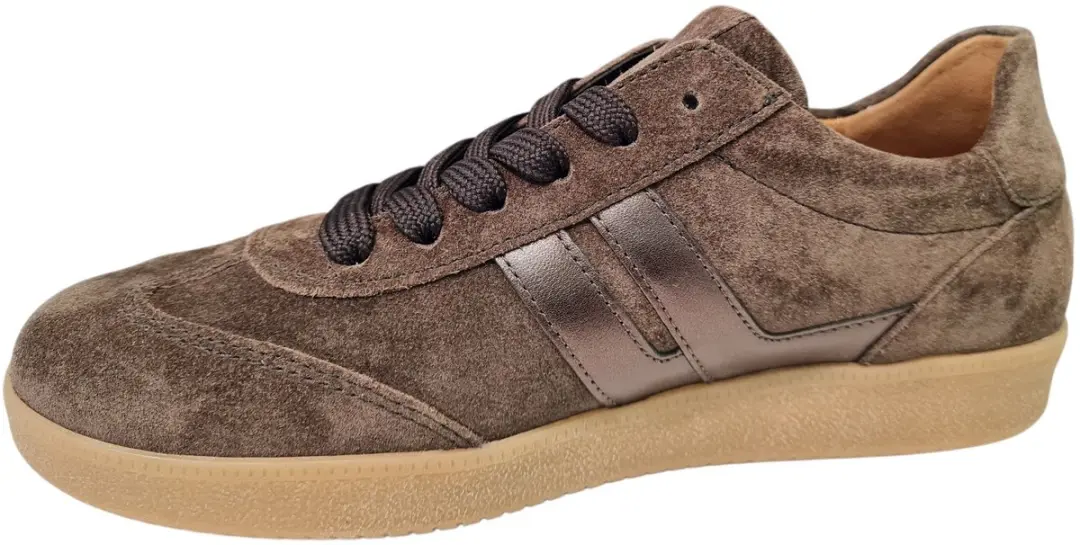 Gabor Suede Dames Sneakers 73.300.38 - Bruin