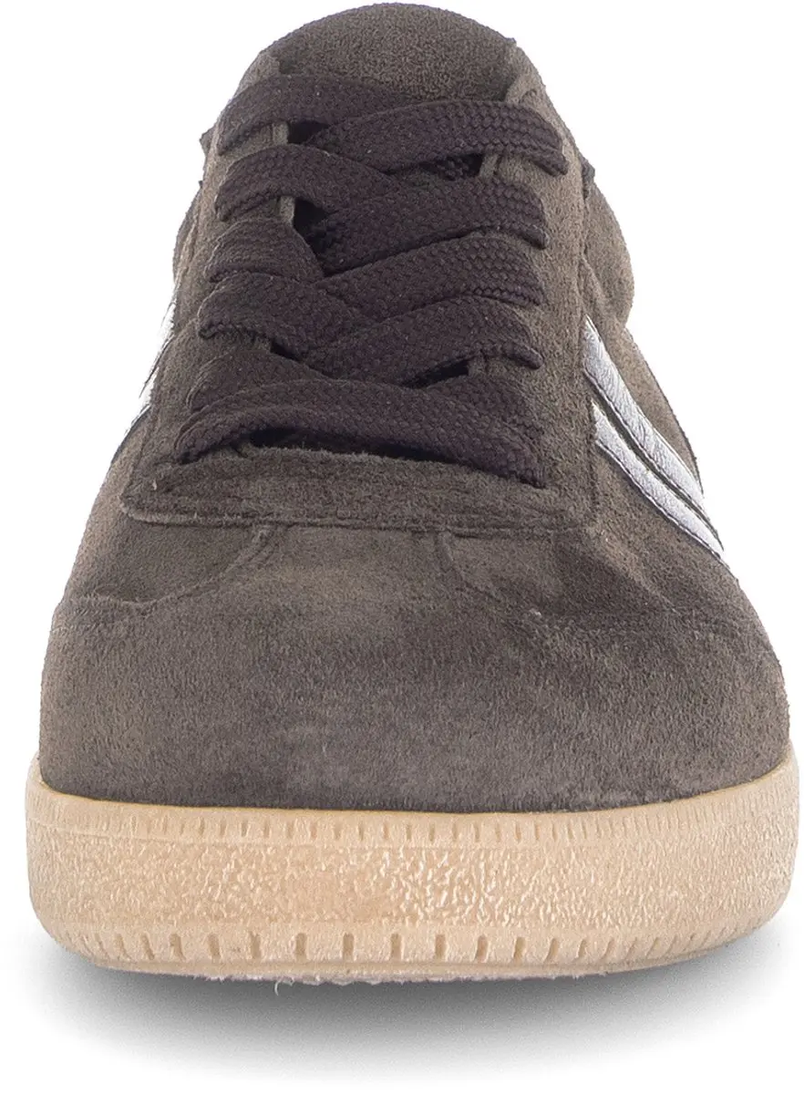 Gabor Suede Dames Sneakers 73.300.38 - Bruin