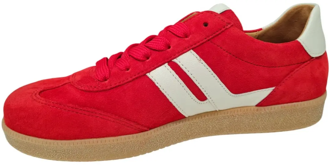 Gabor Suede Dames Sneakers 63.300.15 - Rood