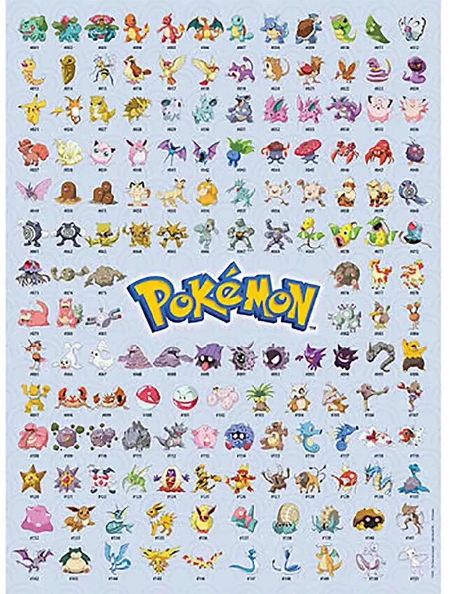 Ravensburger Pokémon Legpuzzel 500 Stuks - 12000511