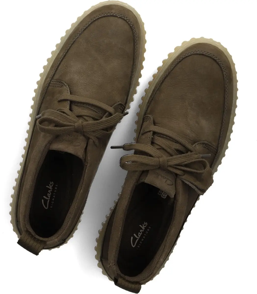 Clarks Torhill Lace Hi Veterschoenen - Heren Khaki 42,5