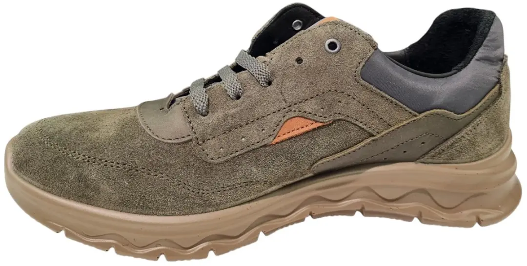 Grisport 44506 Suede Heren Sneakers - Groen - 42