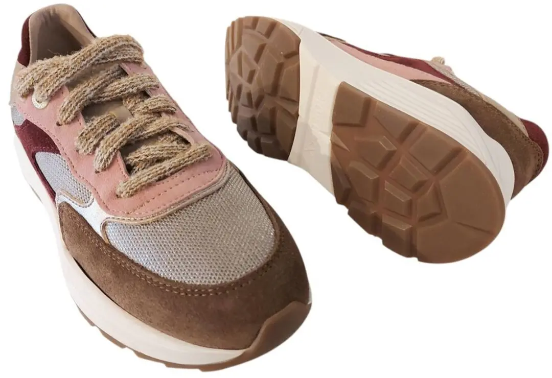 Xsensible Stretchwalker Sneaker Ponte Vecchio 33002.5.304 - 43 - Camel Roze - afbeelding 3 van 4