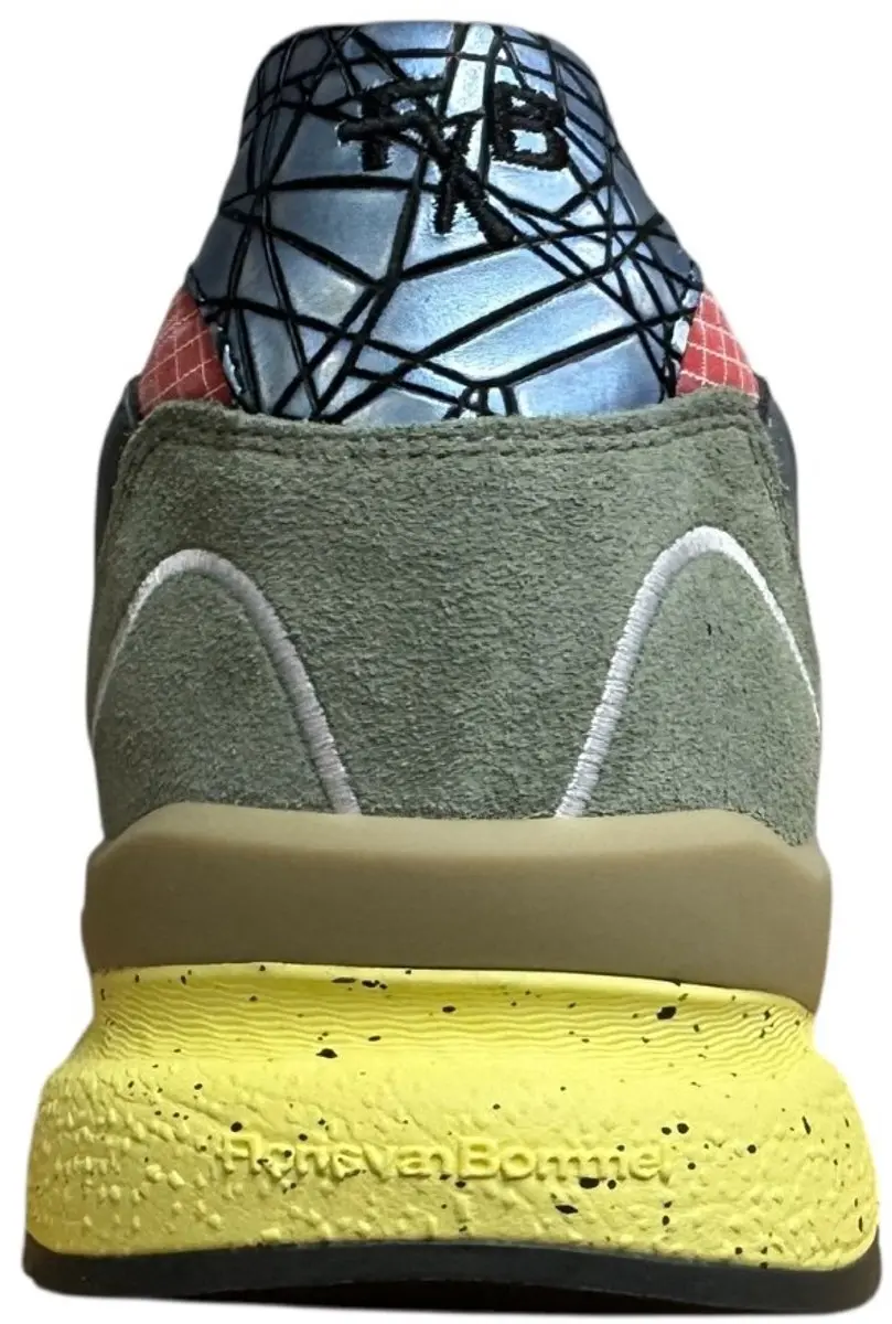 Floris van Bommel DE TREENER 06.03 Lage Sneakers - Geel 43.5 - afbeelding 6 van 6