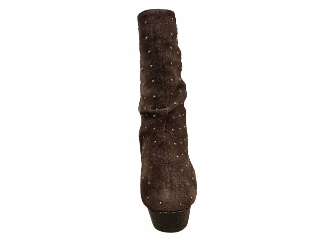 Maruti Amina Studs Enkellaars - Donkerbruin 41