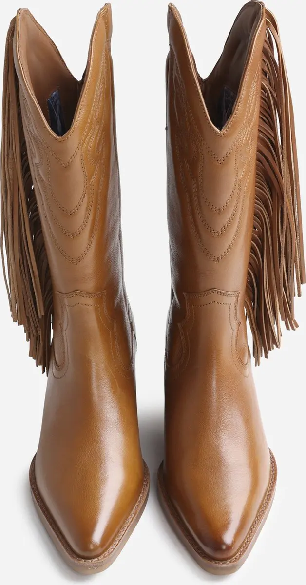 Bronx Jukeson Dames Western Laarzen - Bruin - 40