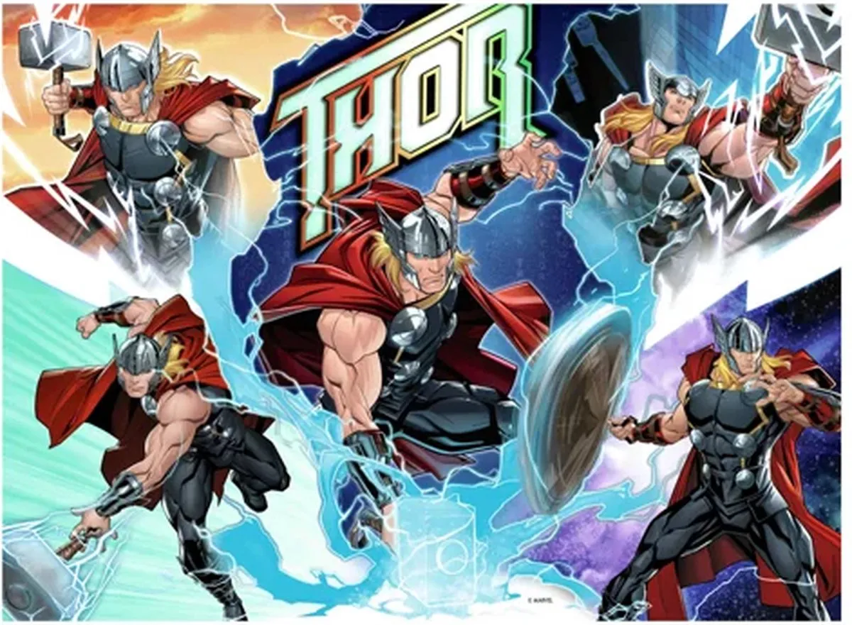 Ravensburger Marvel Thor Legpuzzel 100 XXL Stukjes - Multicolour