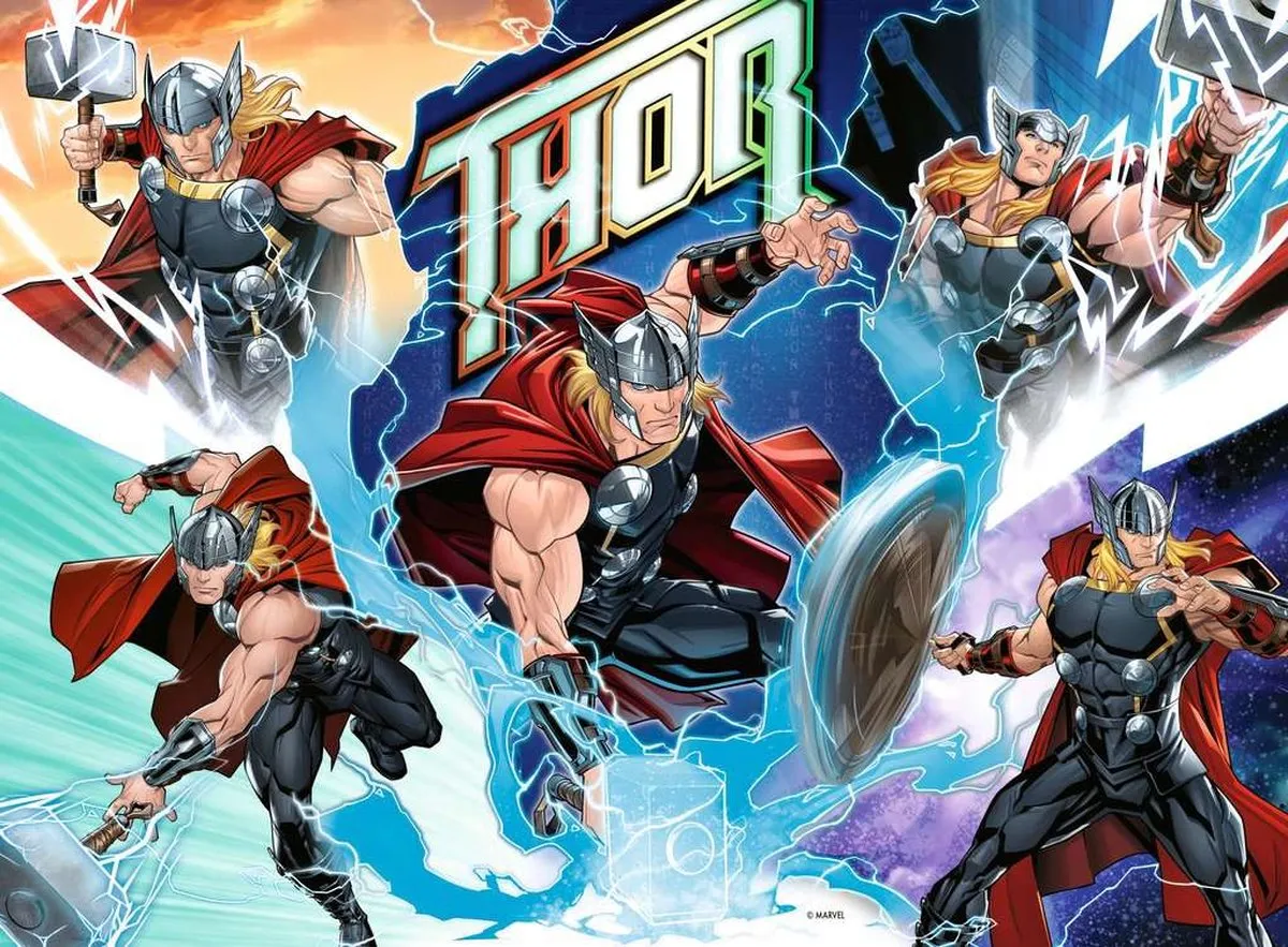 Ravensburger Marvel Thor Legpuzzel 100 XXL Stukjes - Multicolour
