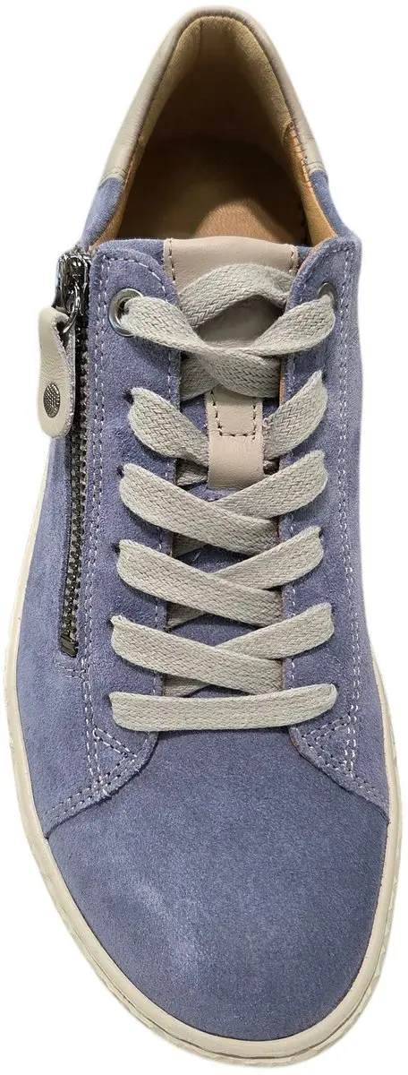 Hartjes - 162.1401/99 - Dames veterschoenen - Kleur: Blauw - Maat: 37