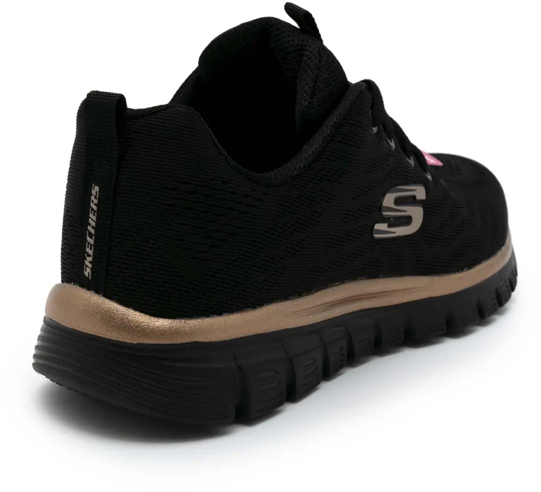 Skechers Graceful Get Connected Sneaker - Zwart
