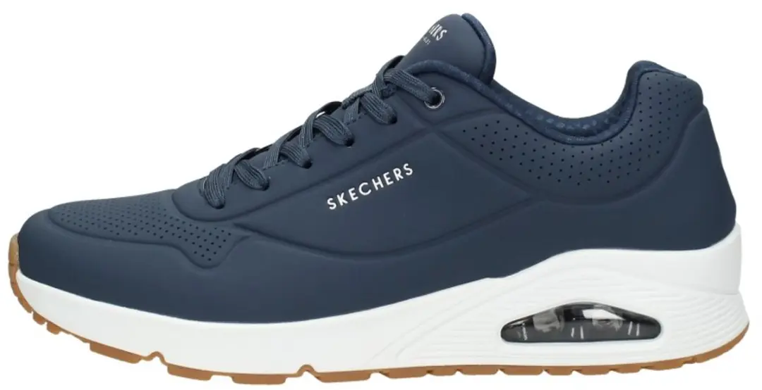 Skechers Uno Stand On Air Heren Sneakers - Navy