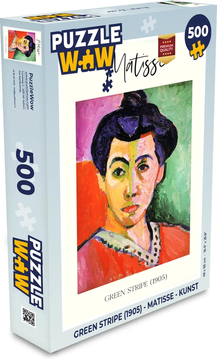 PuzzleWow Matisse Legpuzzel 500 Stuks - Multicolor