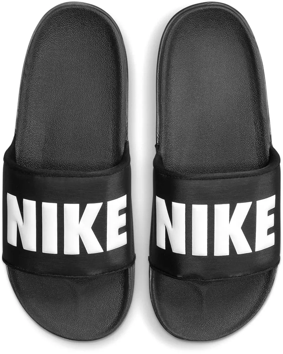 Nike Offcourt Badslipper Heren BQ4639-012 - Zwart/Wit