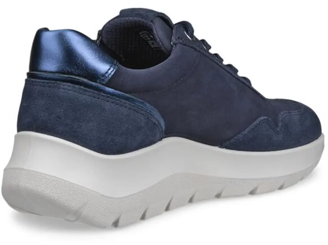 ECCO Valerie Side Zip Sneakers 102520 - Maat 42 - Blauw