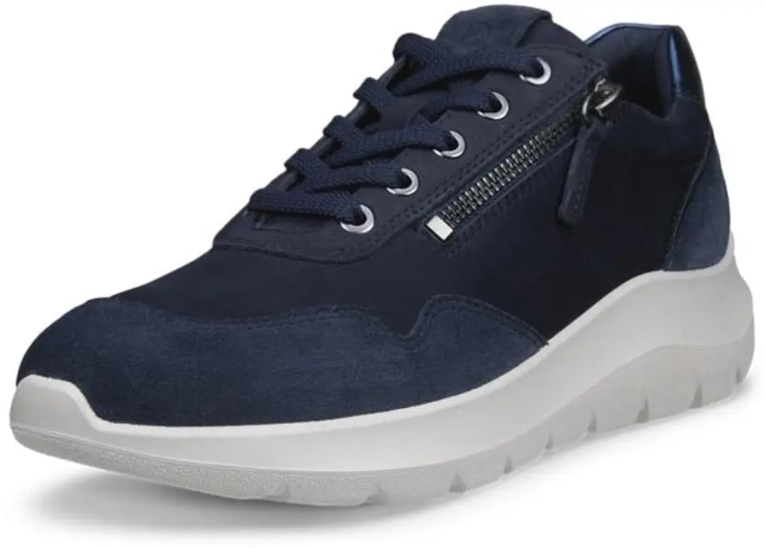 ECCO Valerie Side Zip Sneakers 102520 - Maat 42 - Blauw