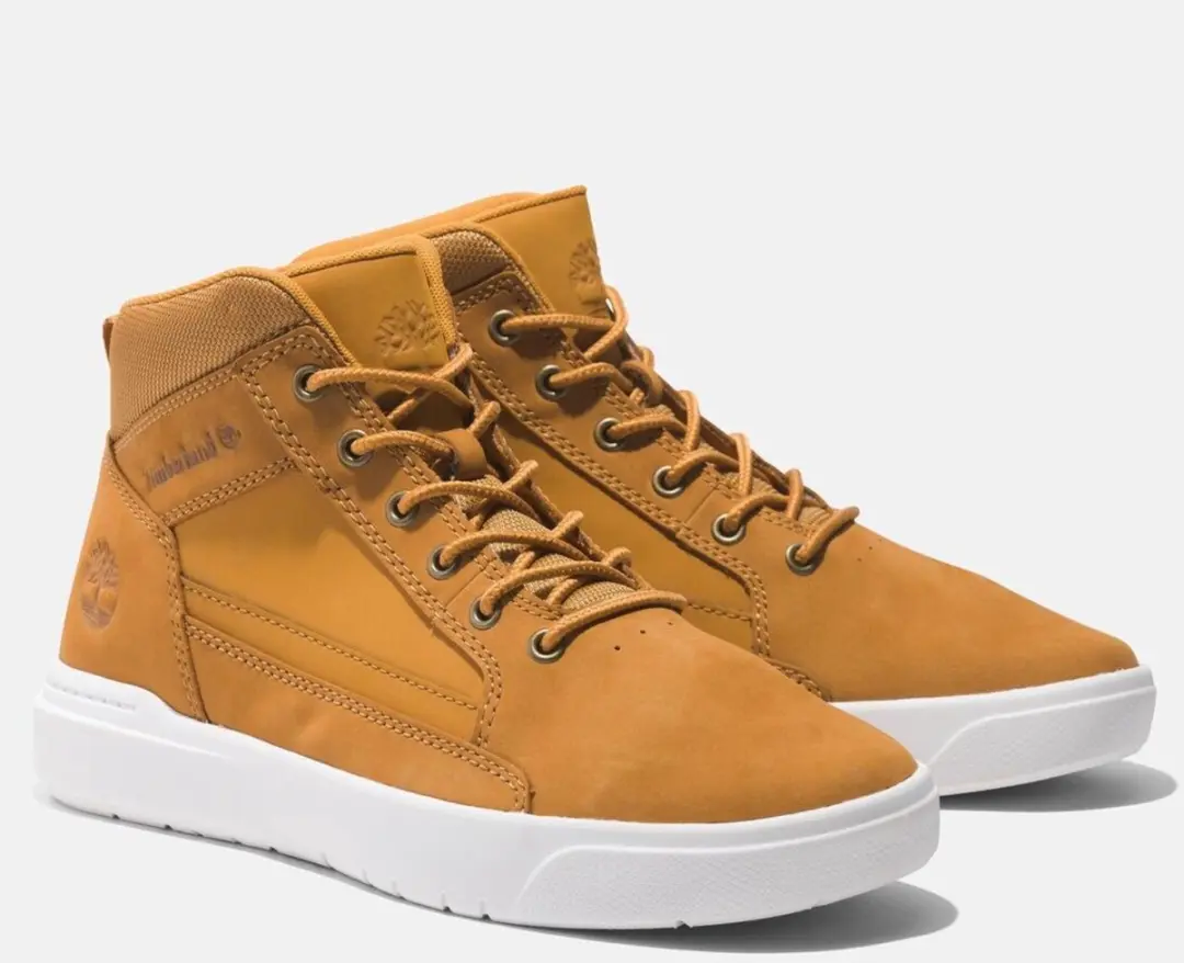 Timberland ALLSTON MID LACE UP SNEAKER WHEAT NUBUCK Heren Veterschoenen