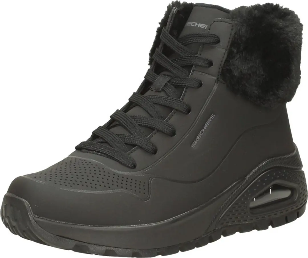 Skechers Uno Rugged - Fall Air Dames Laarzen - Zwart