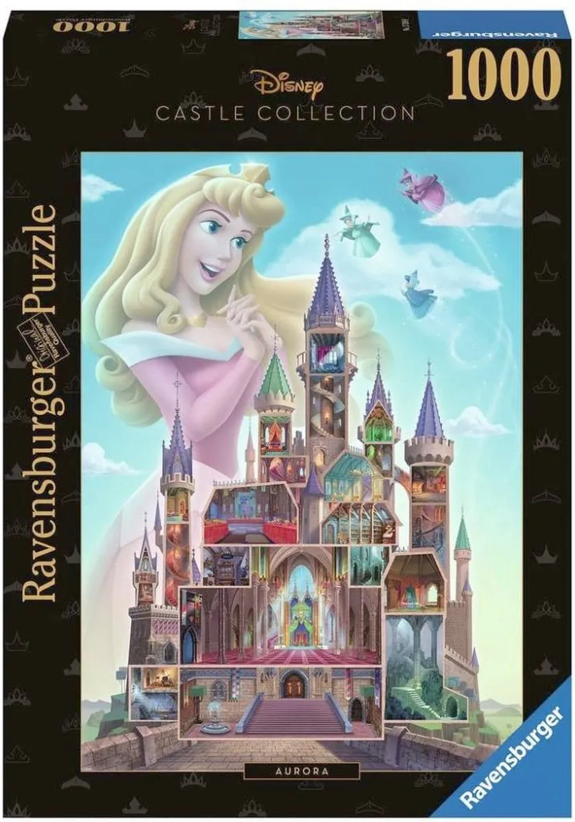 Ravensburger Disney Kasteel Aurora Puzzel 1000 Stuks