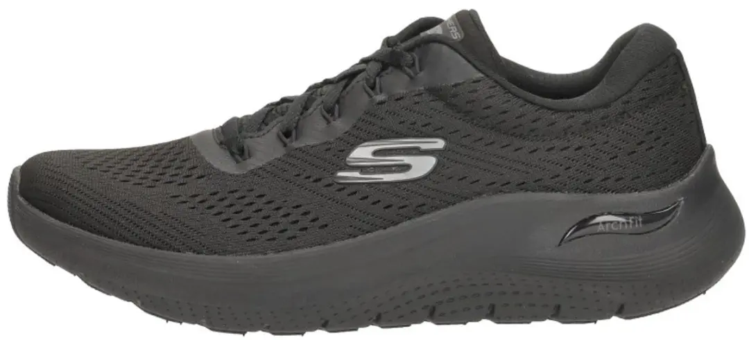 Skechers Arch Fit 2.0 Big League Dames Sneakers - Zwart