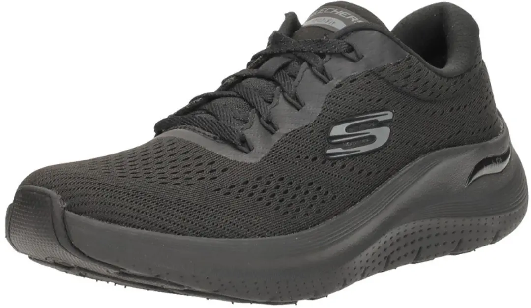 Skechers Arch Fit 2.0 Big League Dames Sneakers - Zwart