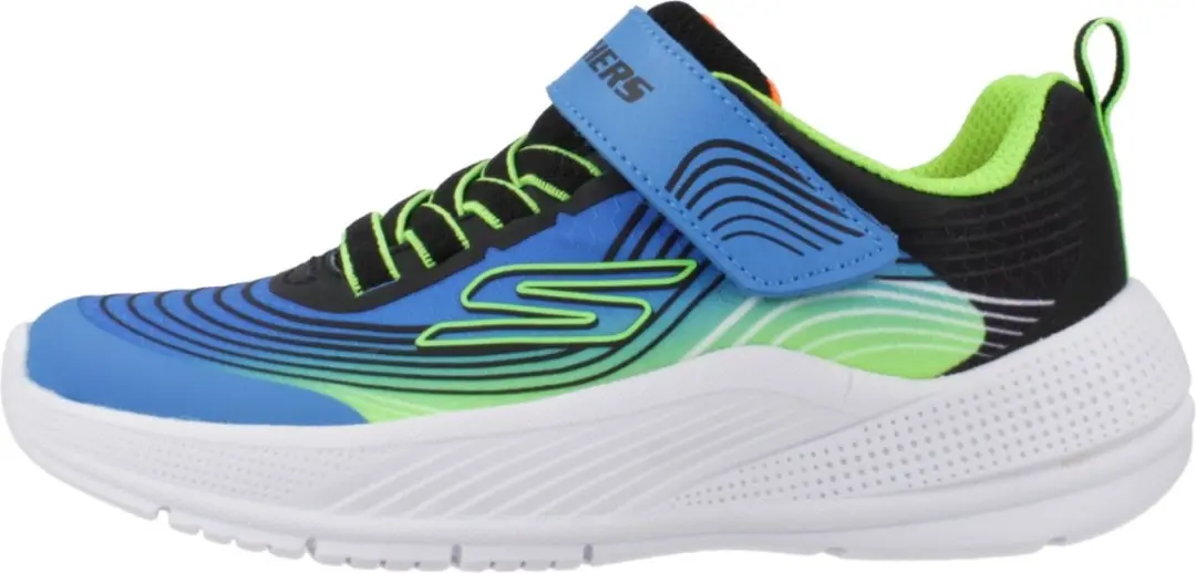 Skechers Microspec Advance Sneakers - Blauw